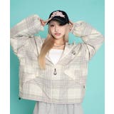 チェックロゴフードブルゾン | WEGO【MEN】 | 詳細画像22