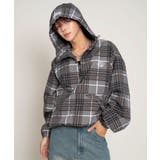 チェックロゴフードブルゾン | WEGO【MEN】 | 詳細画像30