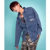 グラフィックデニムシャツ(LS) | WEGO【MEN】 | 詳細画像18 