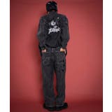 グラフィックデニムパンツ | WEGO【MEN】 | 詳細画像4 