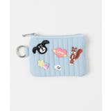 ブルー | ワッペンミニポーチ | WEGO【WOMEN】