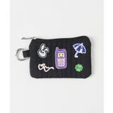 ブラック | ワッペンミニポーチ | WEGO【WOMEN】