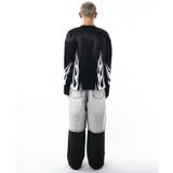 ファイヤーパターンゲームロゴT(LS) | WEGO【MEN】 | 詳細画像12 