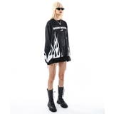 ファイヤーパターンゲームロゴT(LS) | WEGO【MEN】 | 詳細画像17 