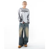 ファイヤーパターンゲームロゴT(LS) | WEGO【MEN】 | 詳細画像21 