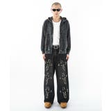 パウダーブリーチスタッズZIPパーカー | WEGO【MEN】 | 詳細画像5 