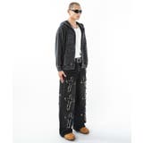 パウダーブリーチスタッズZIPパーカー | WEGO【MEN】 | 詳細画像8 