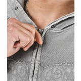 パウダーブリーチスタッズZIPパーカー | WEGO【MEN】 | 詳細画像11 