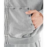 パウダーブリーチスタッズZIPパーカー | WEGO【MEN】 | 詳細画像13 