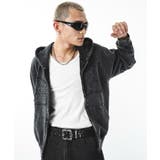 パウダーブリーチスタッズZIPパーカー | WEGO【MEN】 | 詳細画像23 