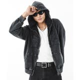 パウダーブリーチスタッズZIPパーカー | WEGO【MEN】 | 詳細画像24 