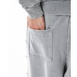 ブリーチスタッズロゴスウェットパンツ | WEGO【MEN】 | 詳細画像14 