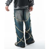 フリンジデニムパンツ | WEGO【MEN】 | 詳細画像13 