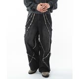 フリンジデニムパンツ | WEGO【MEN】 | 詳細画像16 