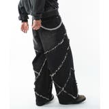 フリンジデニムパンツ | WEGO【MEN】 | 詳細画像17 