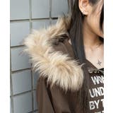 ファーフードショートZIPパーカー | WEGO【WOMEN】 | 詳細画像9 