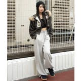 ファーフードショートZIPパーカー | WEGO【WOMEN】 | 詳細画像35 
