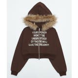 ファーフードショートZIPパーカー | WEGO【WOMEN】 | 詳細画像36 