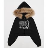 ファーフードショートZIPパーカー | WEGO【WOMEN】 | 詳細画像37 