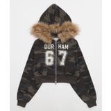 ファーフードショートZIPパーカー | WEGO【WOMEN】 | 詳細画像39 