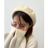 リボン刺繍ベレー | WEGO【MEN】 | 詳細画像2 