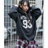 スミクロ | グラフィックプルパーカー | WEGO【WOMEN】