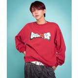 レッド | ハートモチーフプルオーバー | WEGO【MEN】