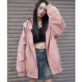 ピンク | ワーカーズフードブルゾン | WEGO【WOMEN】