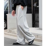 杢グレー | バルーン3Dスウェットパンツ | WEGO【MEN】