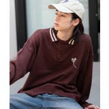 ブラウン | ラインポロニットプルオーバー | WEGO【MEN】