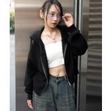 ダメージニットジップパーカー | WEGO【WOMEN】 | 詳細画像1 