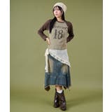 ナンバリングロゴラグランTOP | WEGO【WOMEN】 | 詳細画像2 