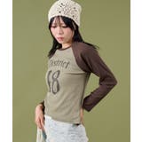 ナンバリングロゴラグランTOP | WEGO【WOMEN】 | 詳細画像5 