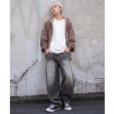 チェーン付きバルーンデニムパンツ | WEGO【MEN】 | 詳細画像4 