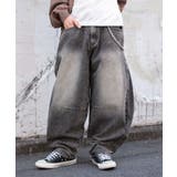 チェーン付きバルーンデニムパンツ | WEGO【MEN】 | 詳細画像23 