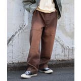 ブラウン | イージーダブルニーパンツ | WEGO【MEN】