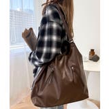 ブラウン | トライアングルトート | WEGO【MEN】