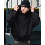 ブラック | バルーンクロップドプルパーカー | WEGO【MEN】