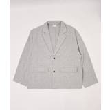 ボンディングスウェットテーラードジャケット | WEGO【MEN】 | 詳細画像1