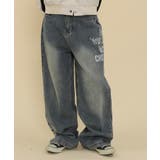 グラフィックストレートデニム | WEGO【WOMEN】 | 詳細画像1