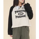 ブラック | ラグランカレッジPO | WEGO【WOMEN】