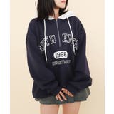 バイカラーロゴBIGパーカー | WEGO【WOMEN】 | 詳細画像1 