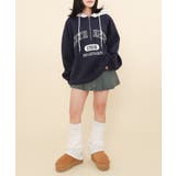 バイカラーロゴBIGパーカー | WEGO【WOMEN】 | 詳細画像2 