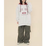 バイカラーロゴBIGパーカー | WEGO【WOMEN】 | 詳細画像3 