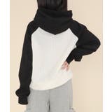 ラグランハンドライトロゴパーカー | WEGO【WOMEN】 | 詳細画像5 