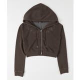 ブラウン | スタッズデザインWジップPK | WEGO【WOMEN】