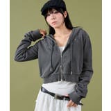 スタッズデザインWジップPK | WEGO【WOMEN】 | 詳細画像3 