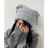 グレー | ラメリボンネコミミニットキャップ | WEGO【MEN】