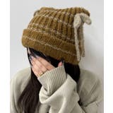 ラメリボンネコミミニットキャップ | WEGO【MEN】 | 詳細画像2 