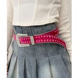 Lビジューラメシャギーベルト | WEGO【WOMEN】 | 詳細画像3 